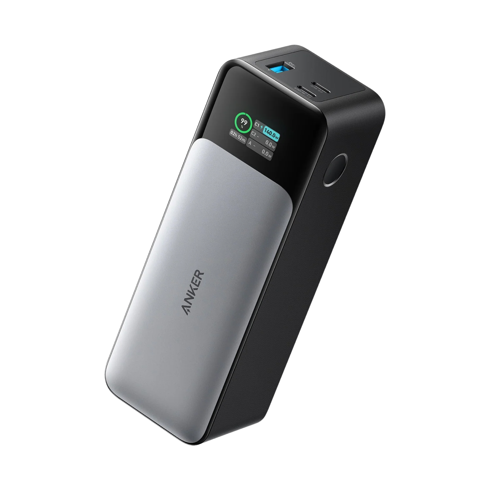 Anker 737 Power Bank (PowerCore 24K), 24,000mAh 3-Port Portable Charger with 140W