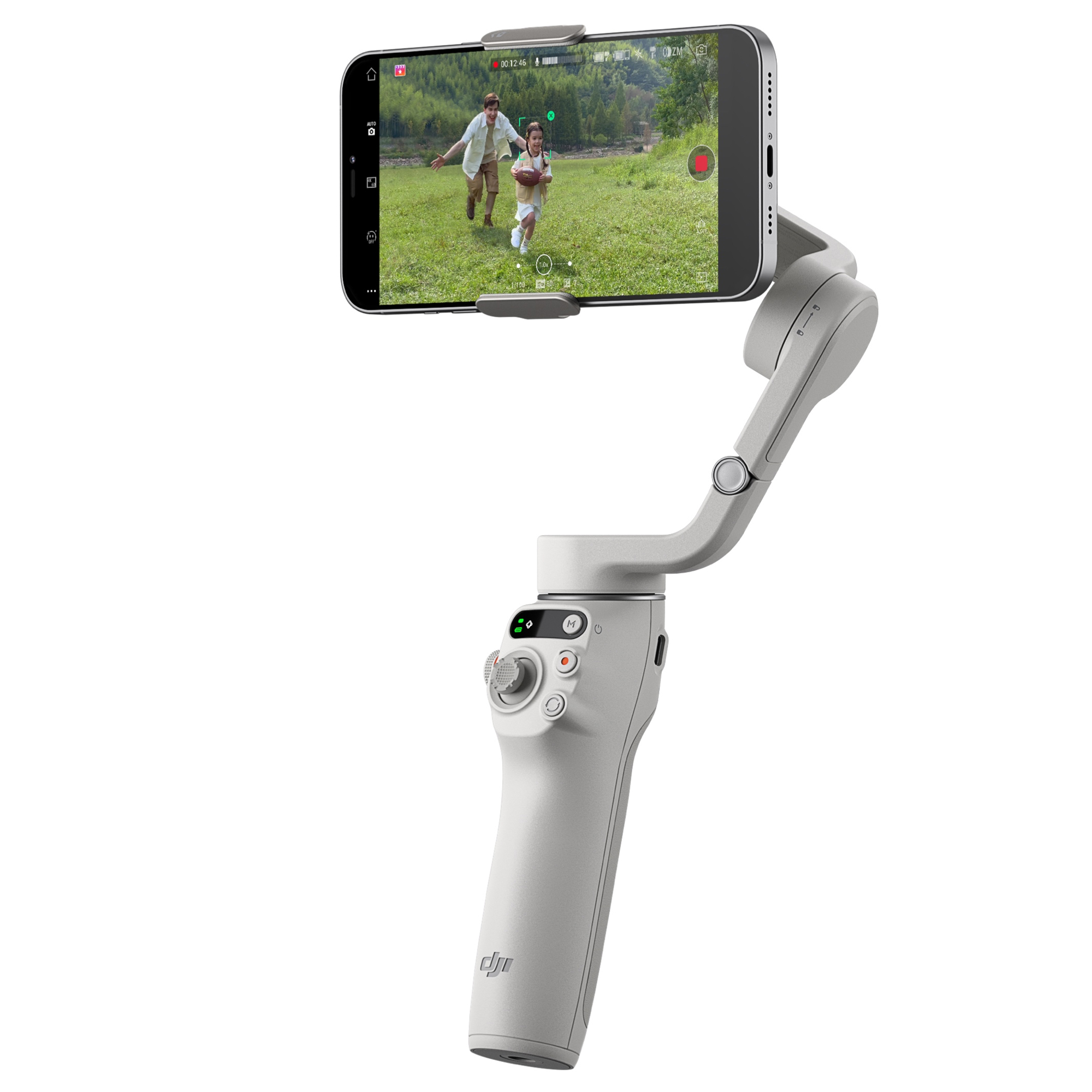 Dji Osmo Mobile 6 With Release Magnetic Phone Clamp- Platinum Gray
