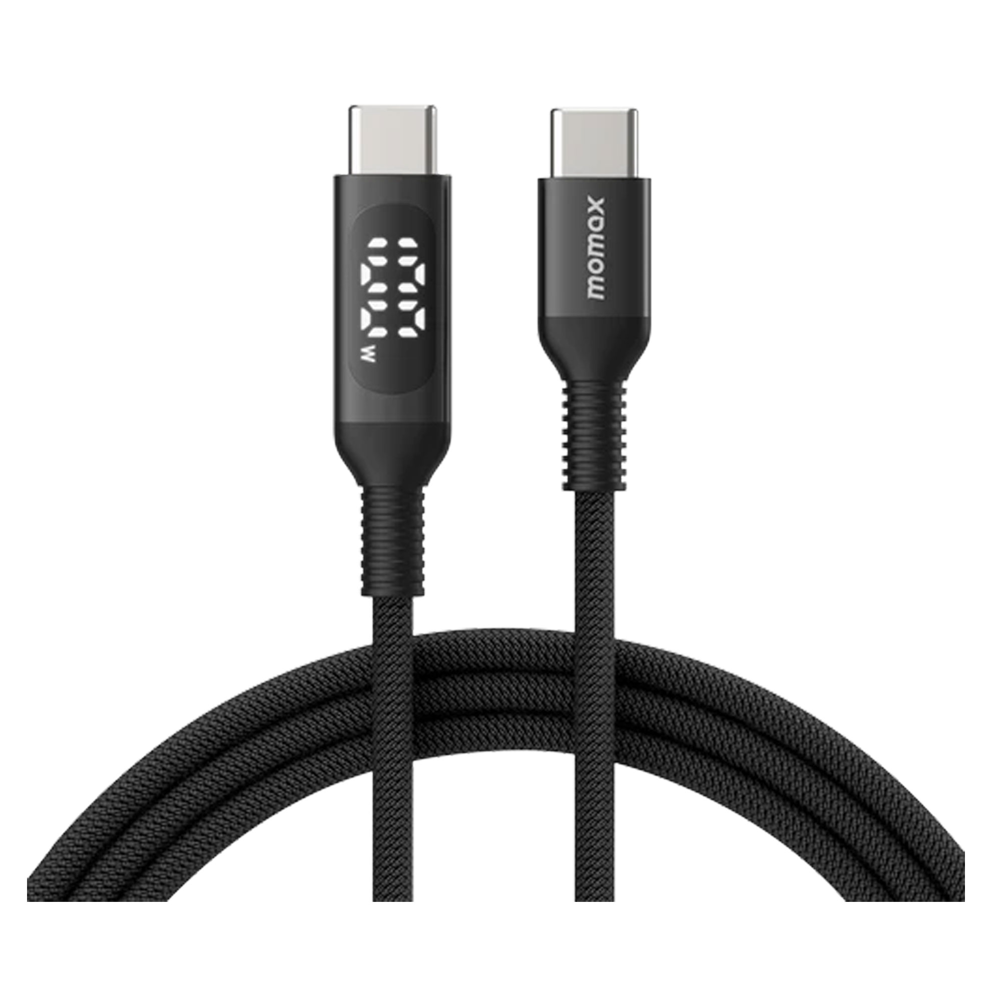 Momax ELITELINK 1.2USB-C TO USB-C CABLE WITH LED DISLPLAY (DC22)