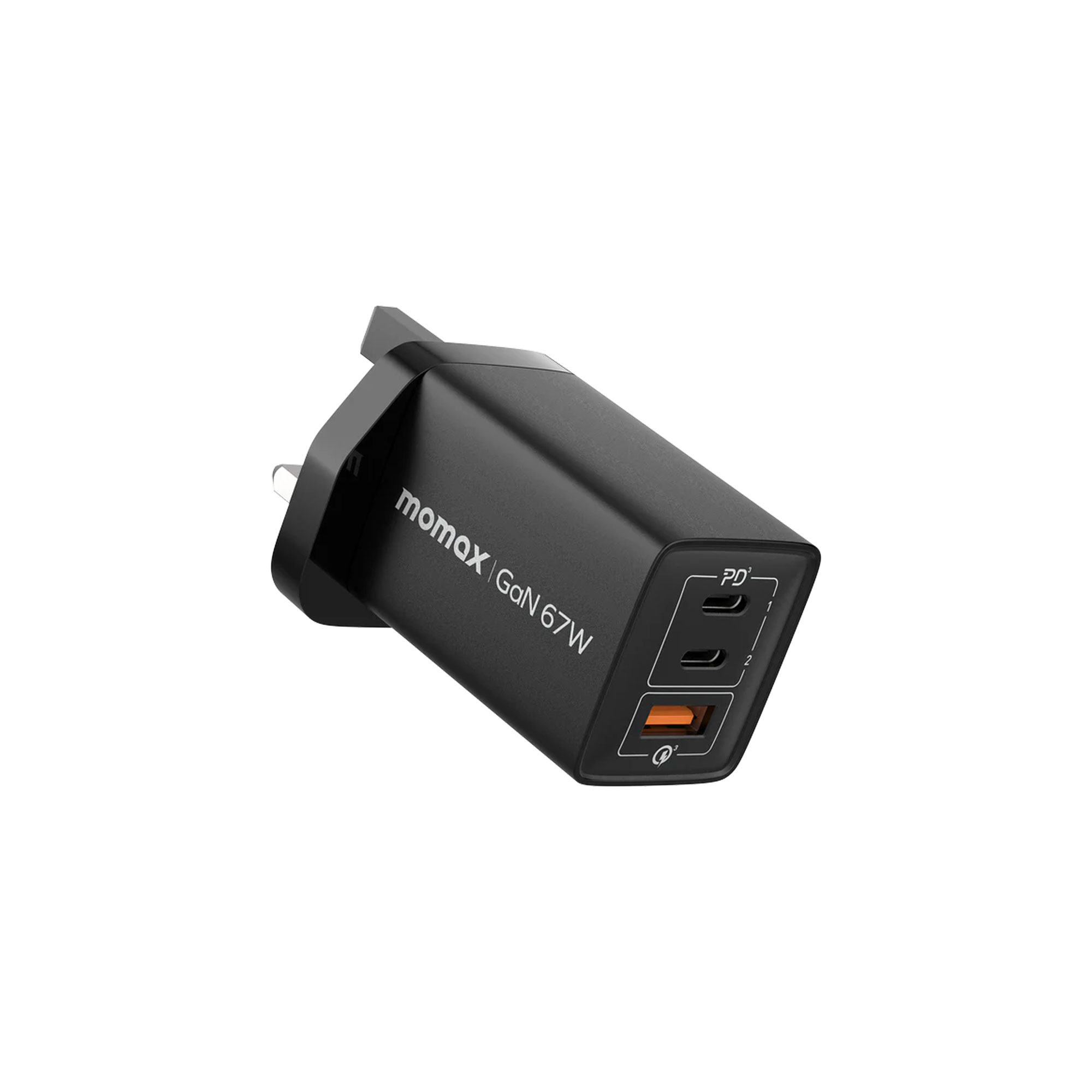 momax ONEPLUG 67w3portGaN CHARGER(um30EU)