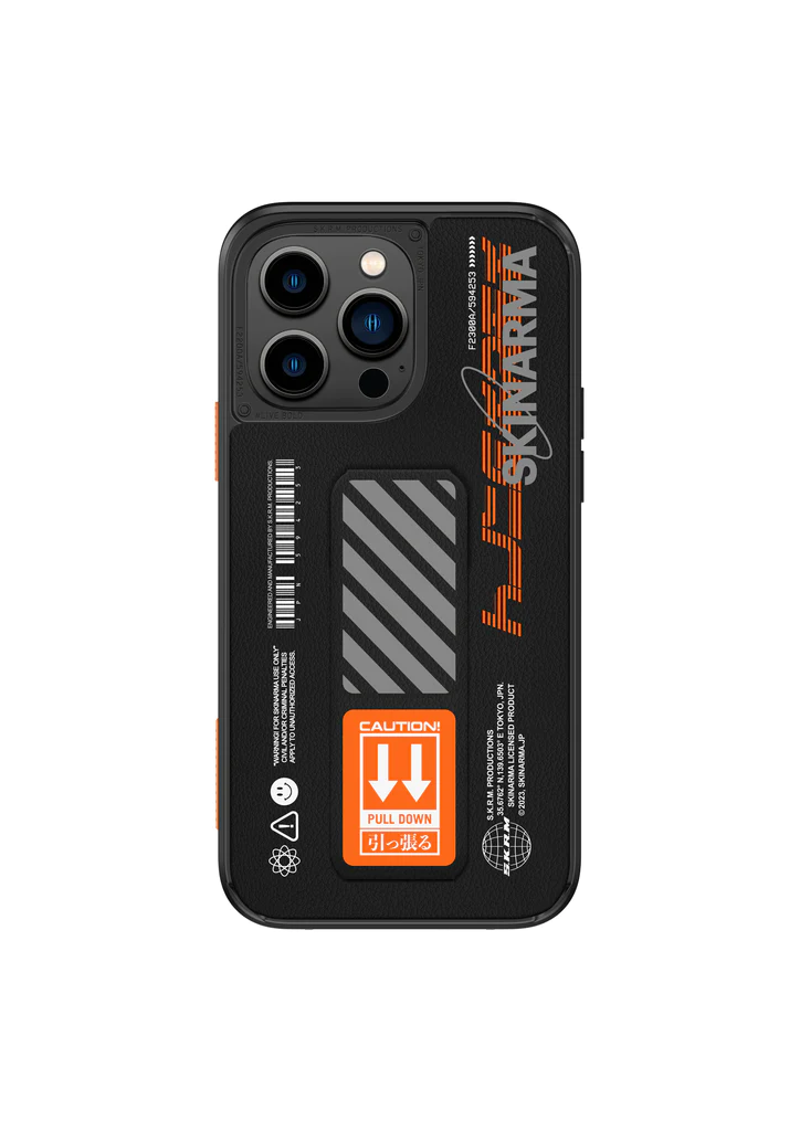 Skinarma Case for iPhone 14 Pro SGO-ORG Grip-Stand