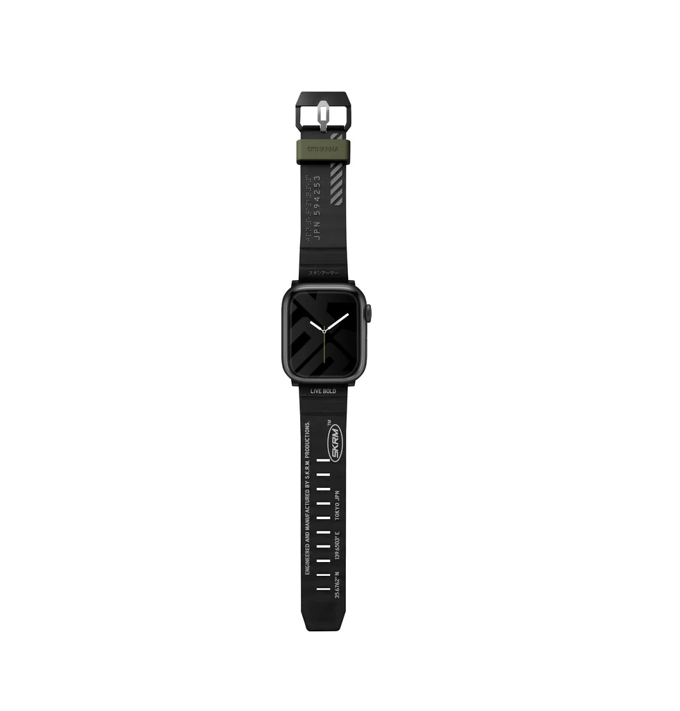 SKINARMA Band for iWatch Series 7&6&5 Black